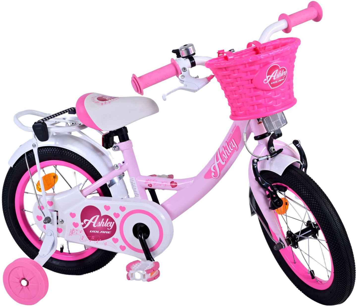 Bicycle per bambini di Vlatare Ashley - Girls - 14 pollici - Pink