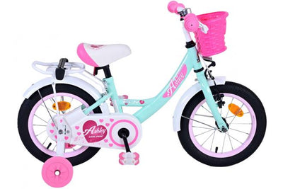 Bicycle per bambini di Vlatare Ashley - Girls - 14 pollici - Verde