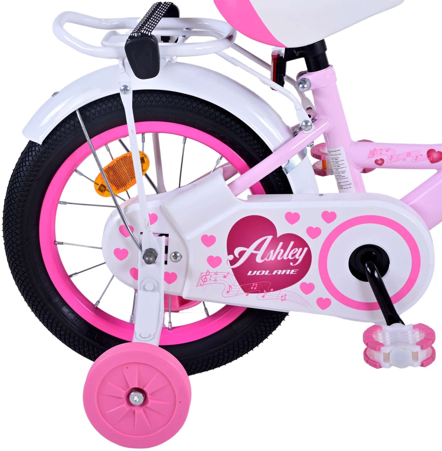 Bicycle per bambini di Vlatare Ashley - Girls - 14 pollici - Pink