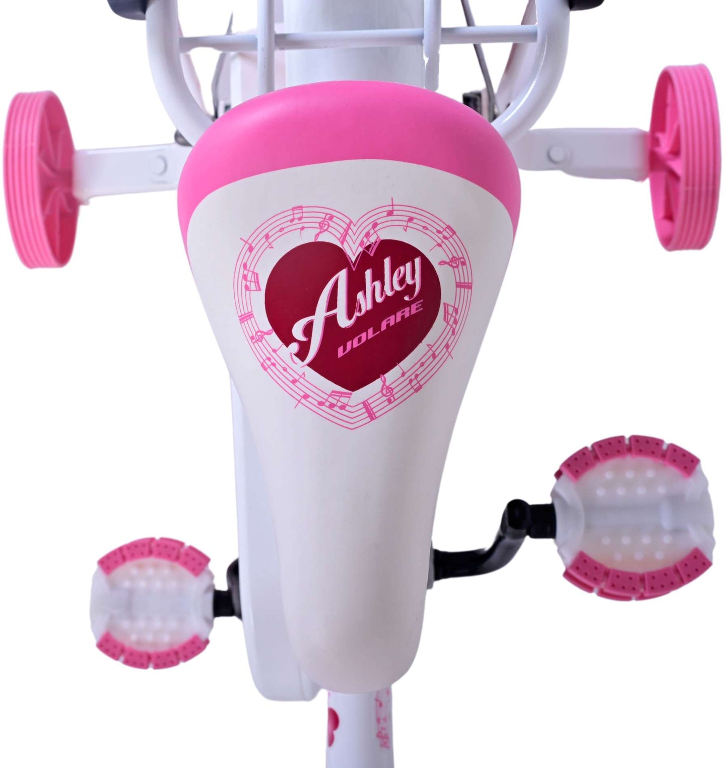 Bicycle per bambini di Vlatare Ashley - Girls - 14 pollici - Bianco