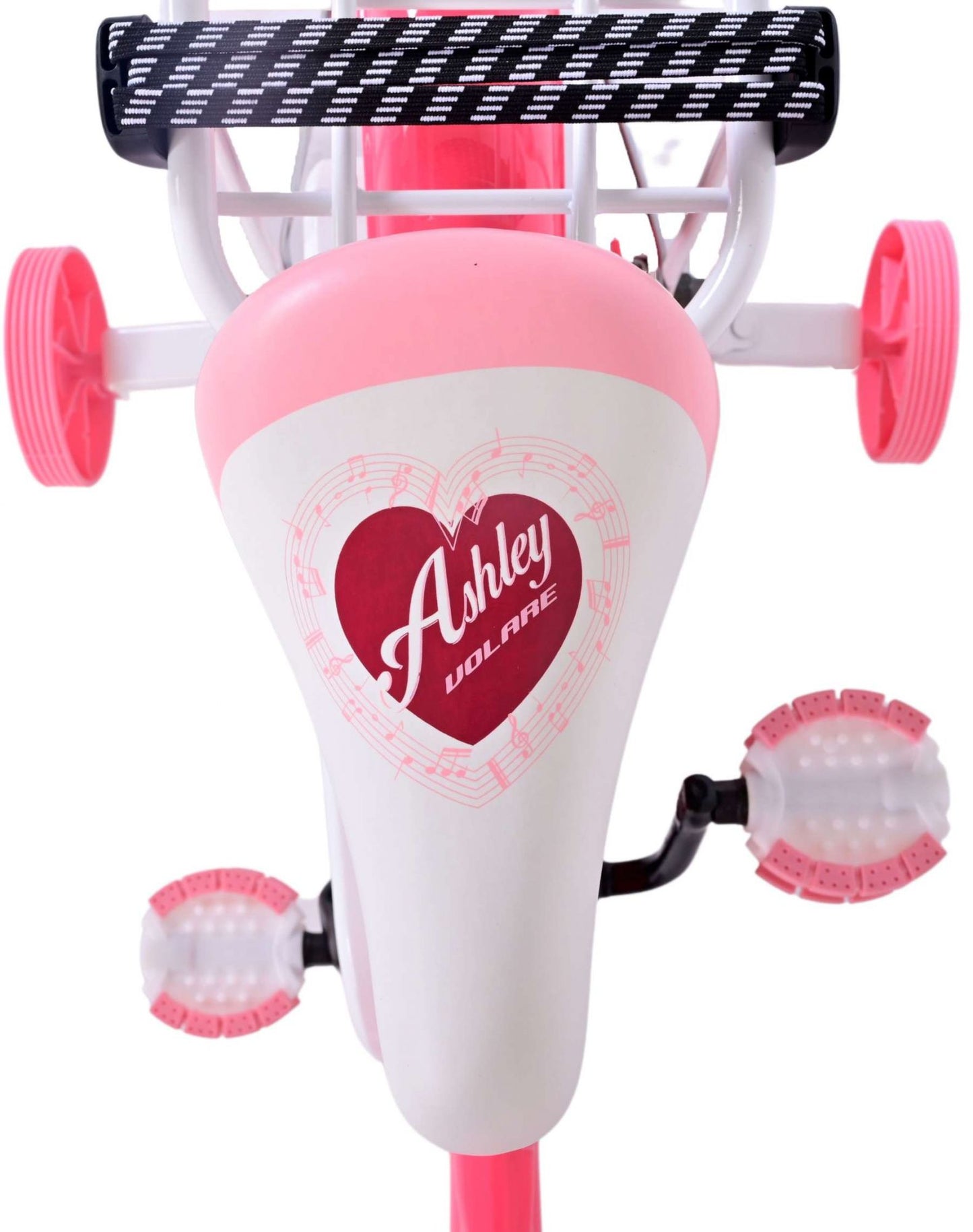 Bicycle per bambini di Vlatare Ashley - Girls - 14 pollici - rosso rosa