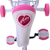 Volare Ashley Kinderfiets - Meisjes - 14 inch - Wit