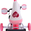 Volare Ashley Kinderfiets - Meisjes - 14 inch - Roze Rood - Twee Handremmen