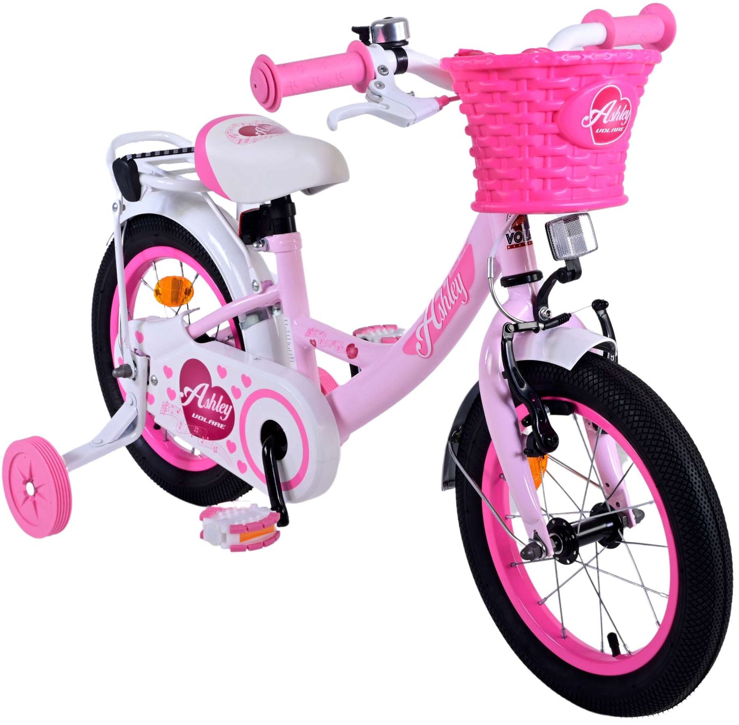 Bicycle per bambini di Vlatare Ashley - Girls - 14 pollici - Pink