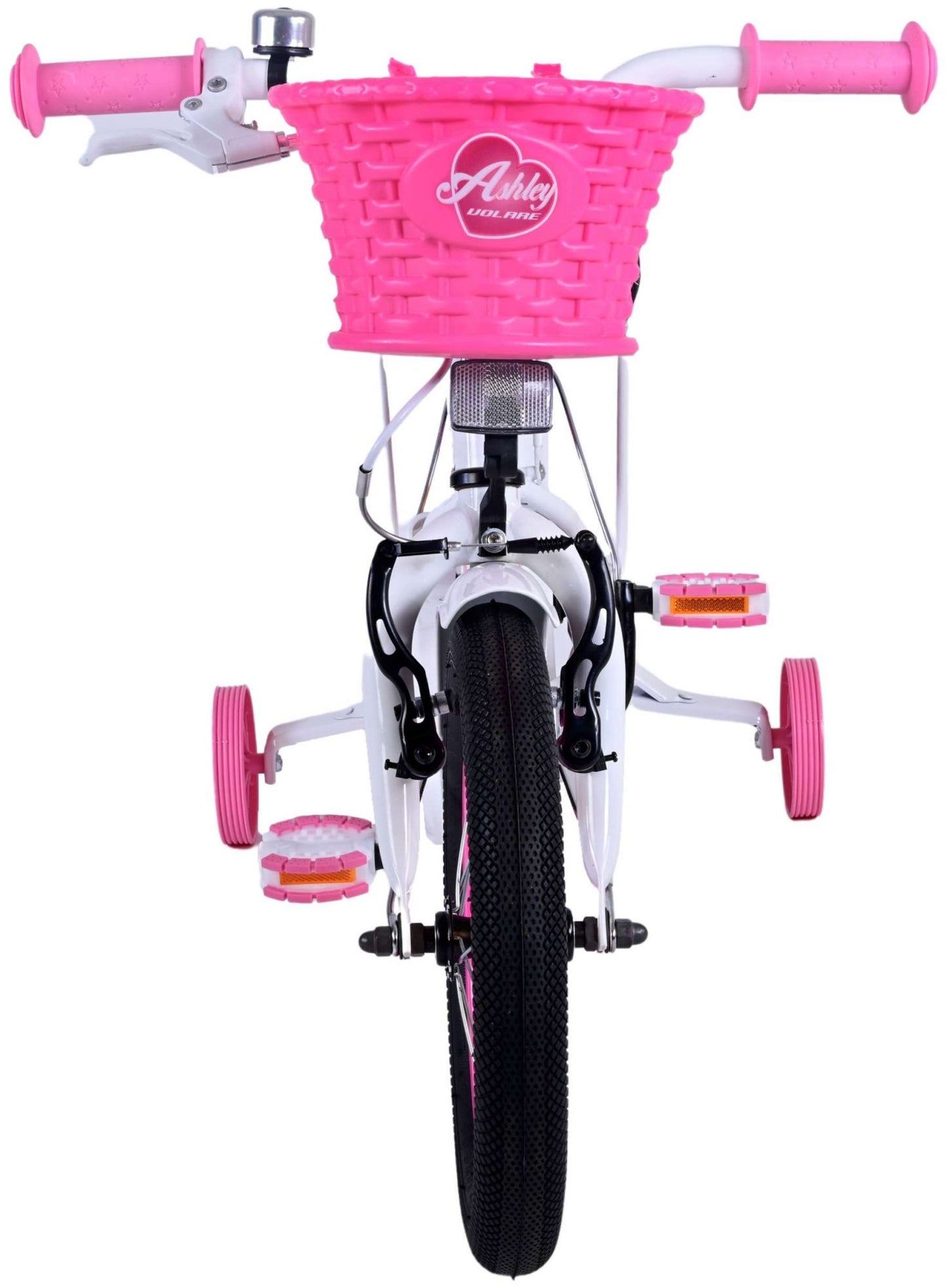 Bicycle per bambini di Vlatare Ashley - Girls - 14 pollici - Bianco