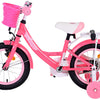 Volare Ashley Kinderfiets - Meisjes - 14 inch - Roze Rood