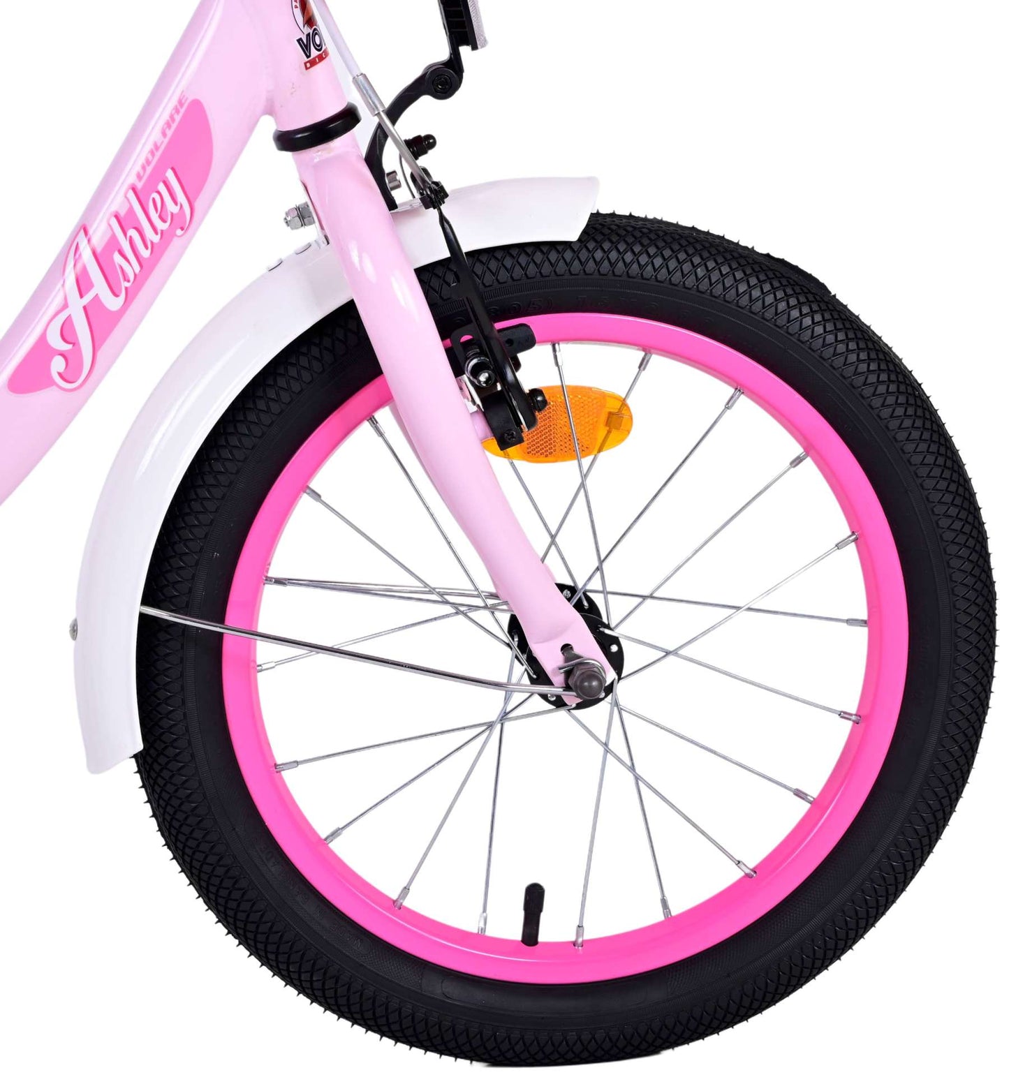 Volare Ashley Bicycle para niños - niñas - 16 pulgadas - rosa