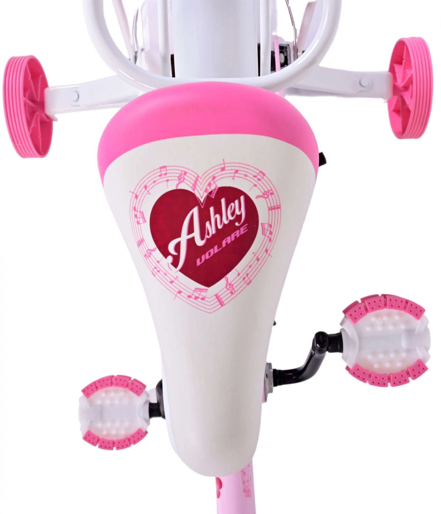 Volare Ashley Bicycle para niños - niñas - 16 pulgadas - rosa