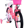 Bicicleta para niños de Vinare Ashley - Niñas - 16 pulgadas - Rojo rosa