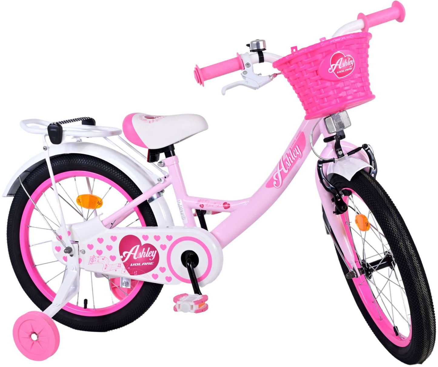 Bicycle per bambini di Vlatare Ashley - Girls - 18 pollici - Pink