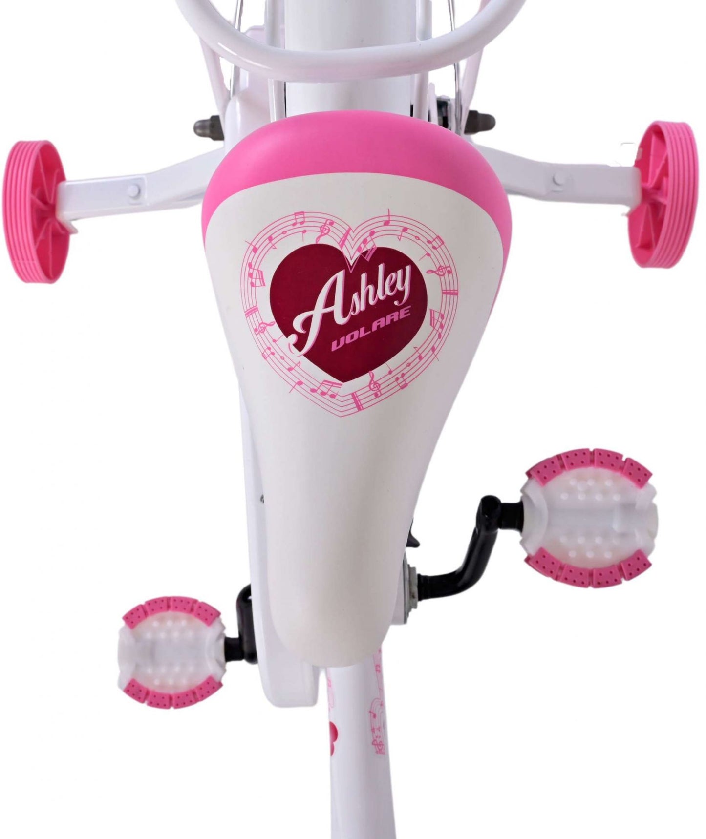 Bicycle per bambini di Vlatare Ashley - Girls - 18 pollici - Bianco