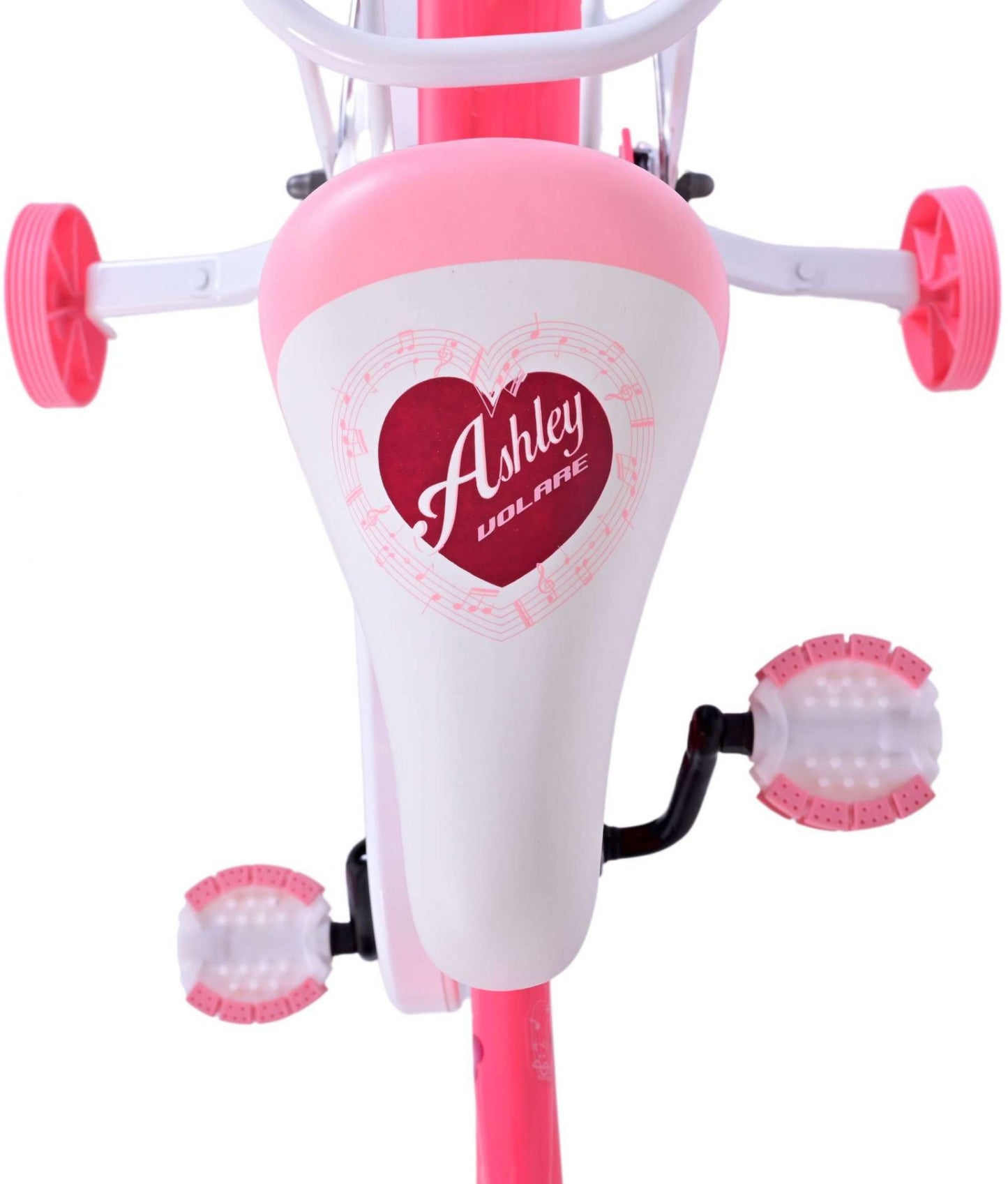 Bicycle per bambini di Vlatare Ashley - Girls - 18 pollici - Rosso rosa