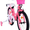 Volare Ashley Bicycle para niños - Niñas - 18 pulgadas - Rojo rosa