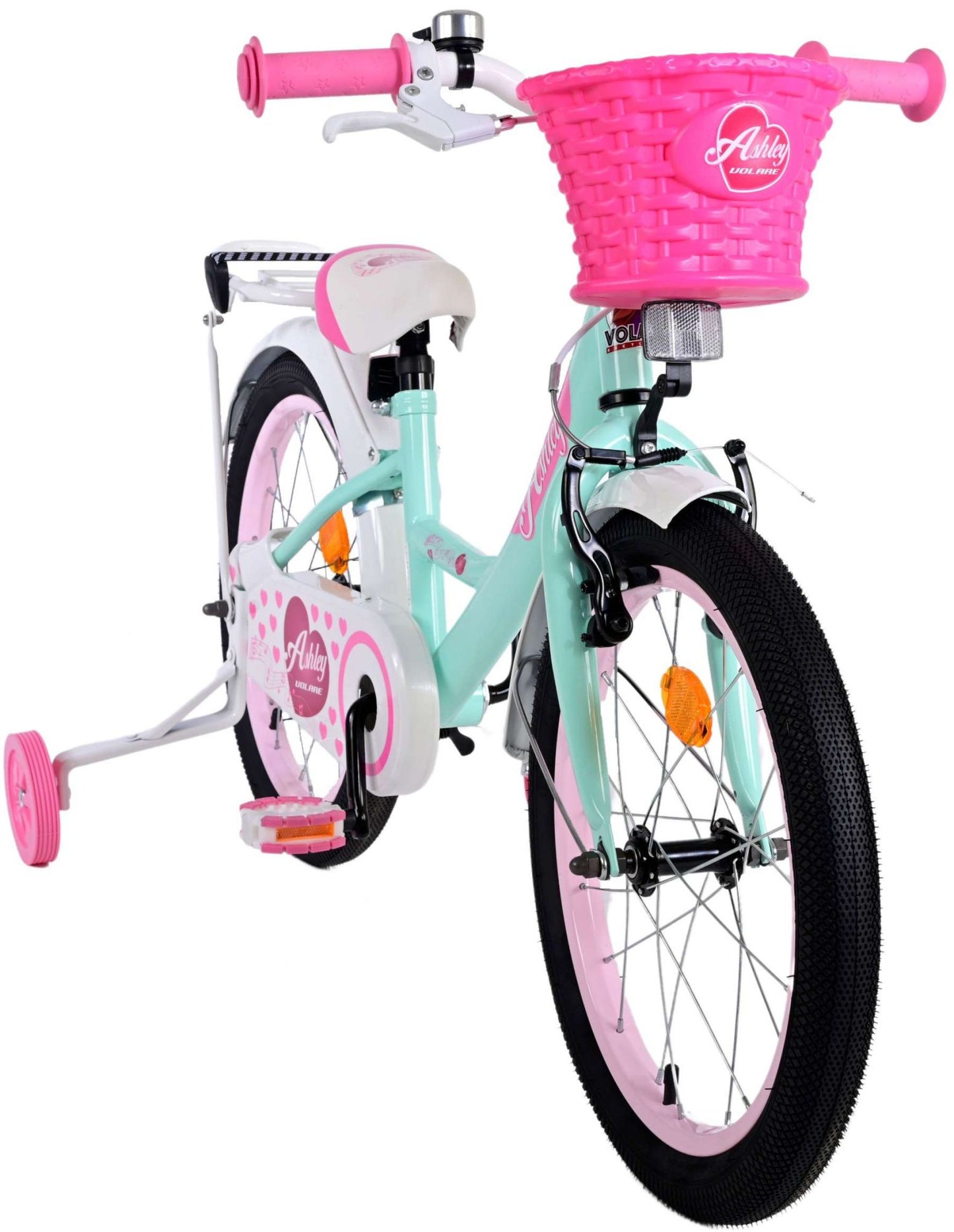 Bicycle per bambini di Vlatare Ashley - Girls - 18 pollici - Verde