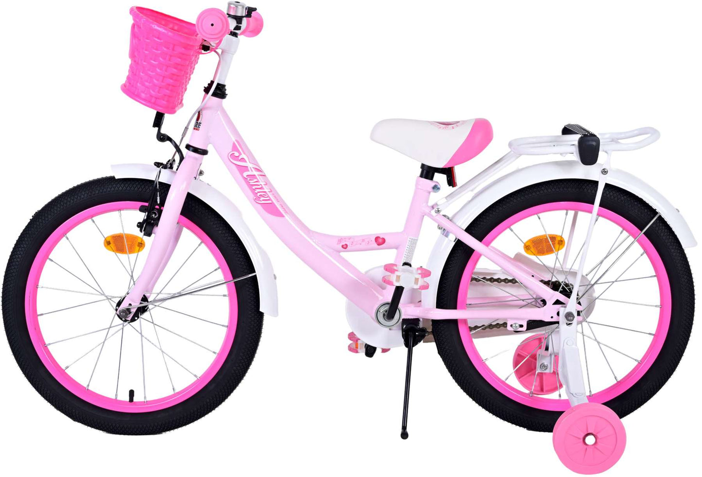 Bicycle per bambini di Vlatare Ashley - Girls - 18 pollici - Pink