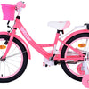 Volare Ashley Bicycle para niños - Niñas - 18 pulgadas - Rojo rosa