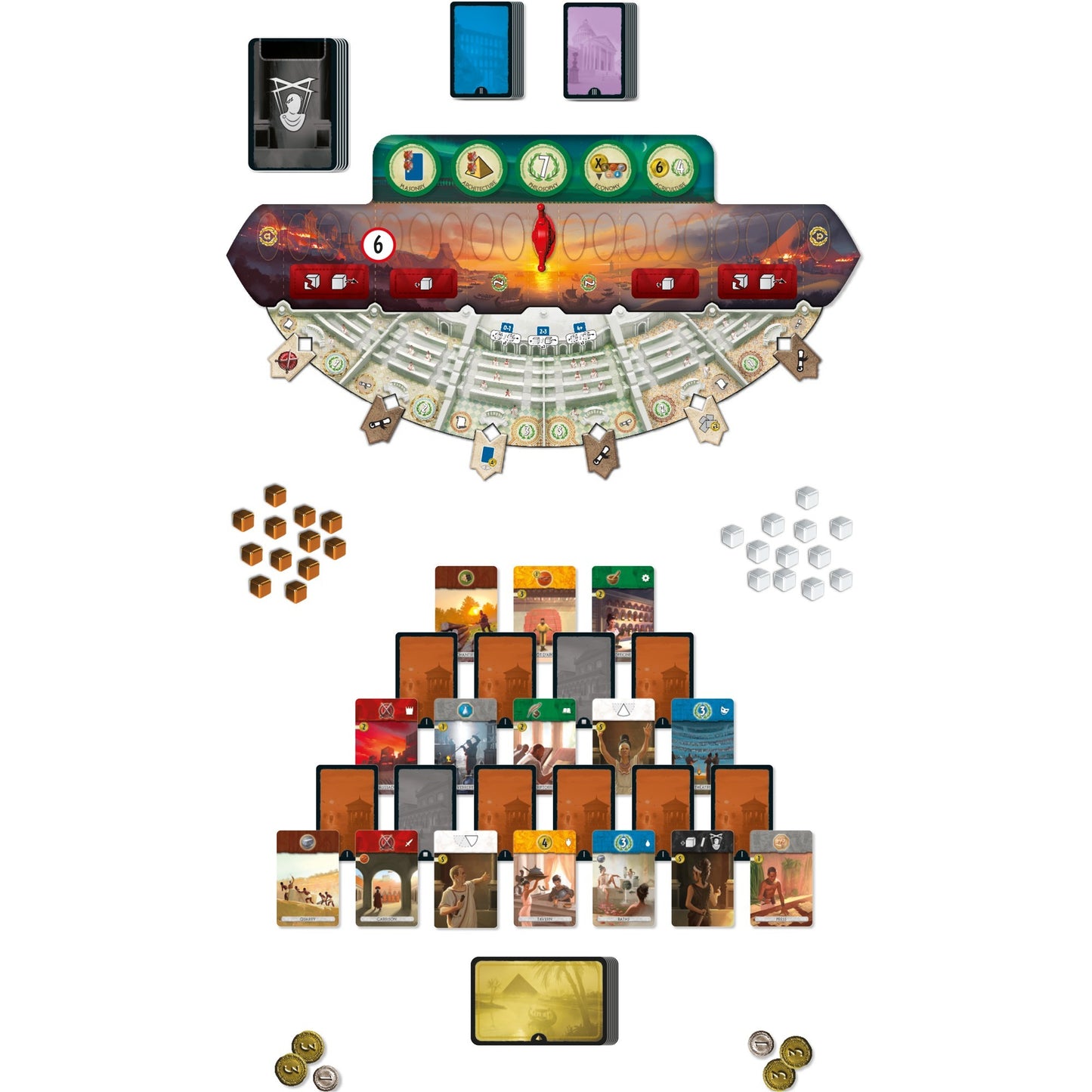 Asmodee 7 Meraviglie Duello Agorà