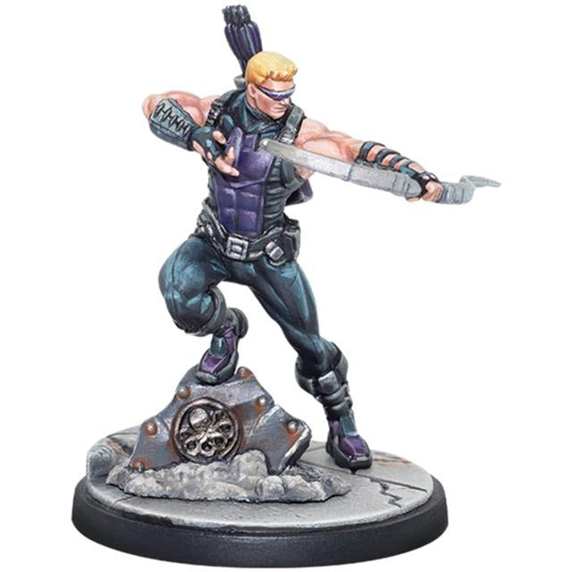 Asmodee Crisis Protocol: Hawkeye and Black Widow