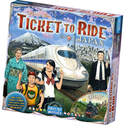 Asmodee Ticket to Ride Japan Italy