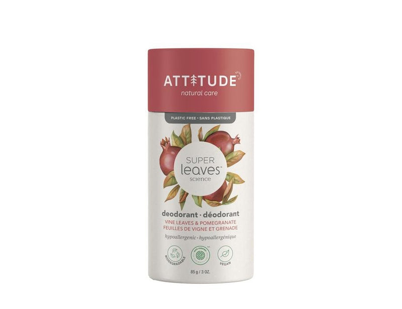 Attitude deodorant - vine leaves and pomegranate 85gr.