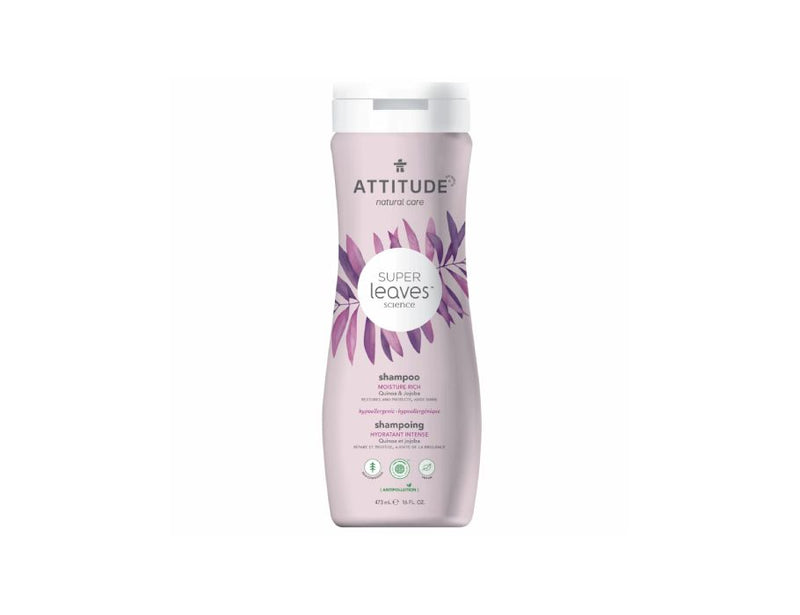 Attitude Super Leaves ™ Shampoo umidità Rich Quinoa Jojoba 473ml