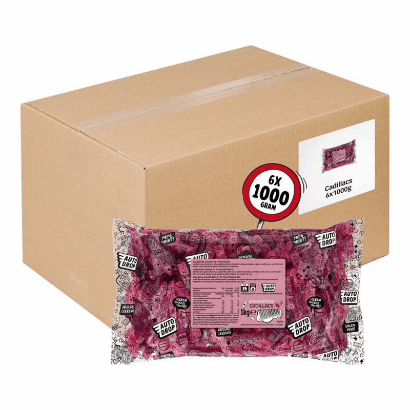 Autodrop rode cadillacs (6x1kg)