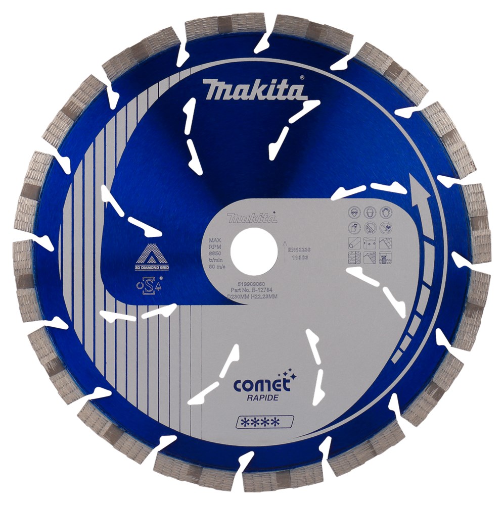 Disco diamantato Makita cometa 230x10x22,2 - b-12784