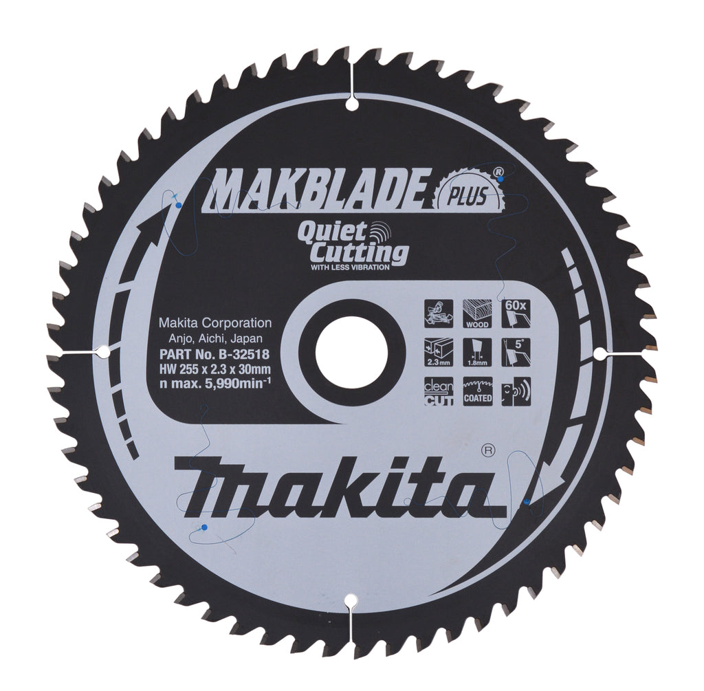 Accessori Makita lama per sega a taglio trasversale legno - b-32518
