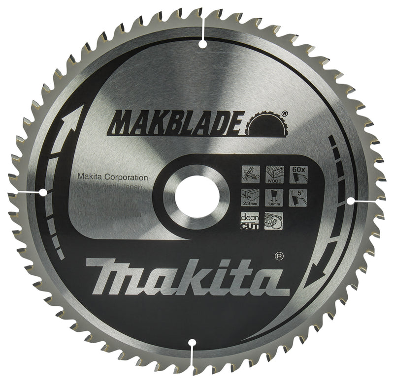 Makita accessoires afkortzaagblad | hout | 260x30x2,3 60t 5g - b-32801