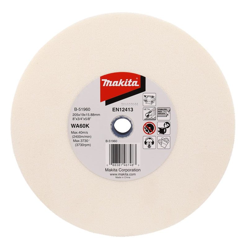 Makita accessoires slijpst. 205x19x15,88mm wa60k - b-51960