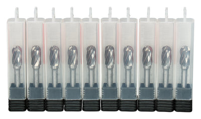 Fresa in metallo duro Makita 10x20mm s=6 alluminio. -b-52766-10