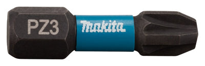 Accesorios makita destornillador de impacto negro pz3x25mm - b-63650