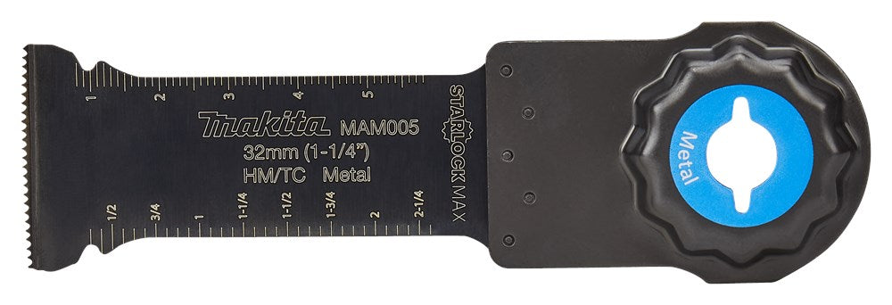 Makita accessoires mam005 invalzaagb 32x70mm rvs - b-66444