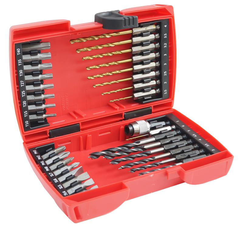 Con:p set di punte da trapano 32 pz - b23407
