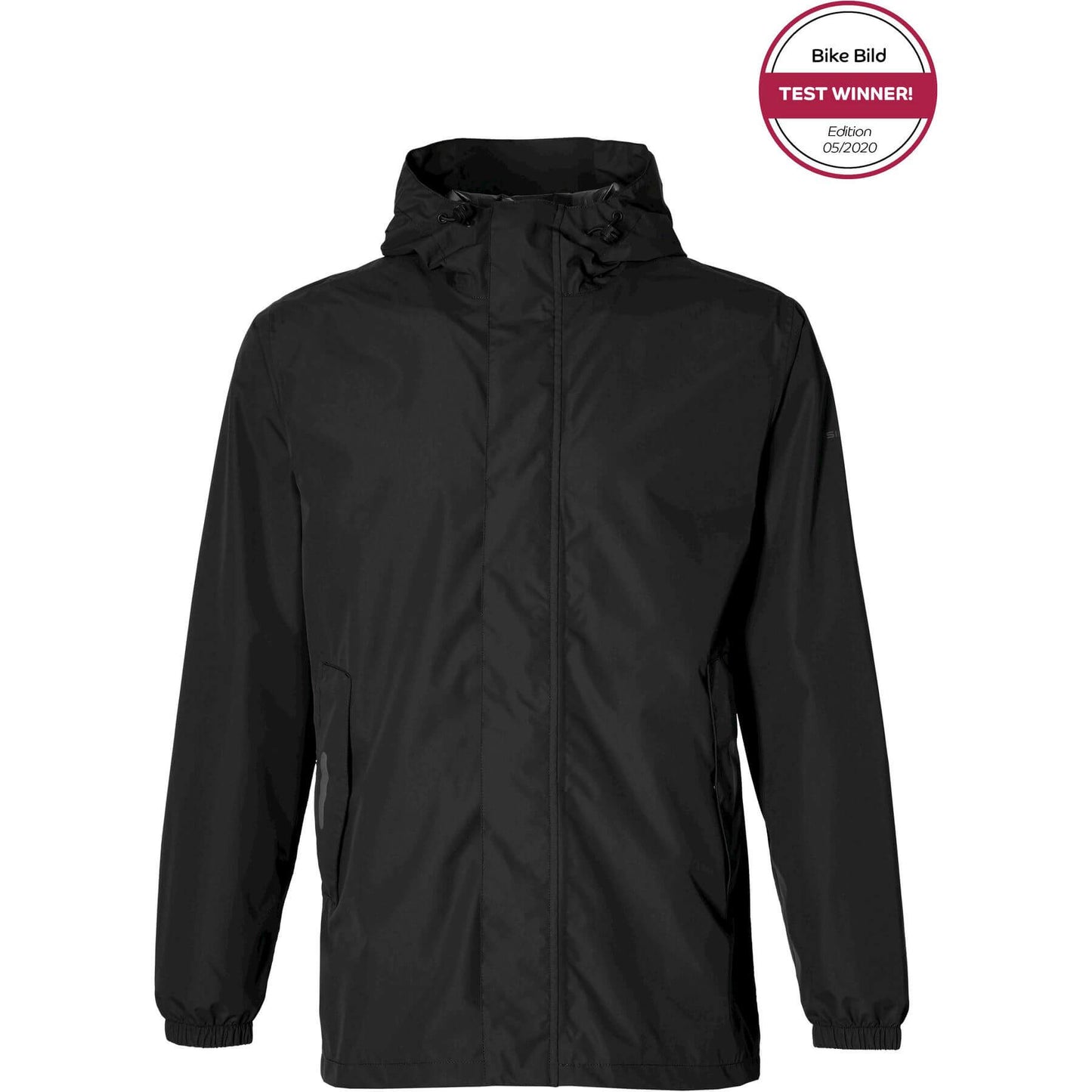 Basil regenjas hoga unisex jet black xs