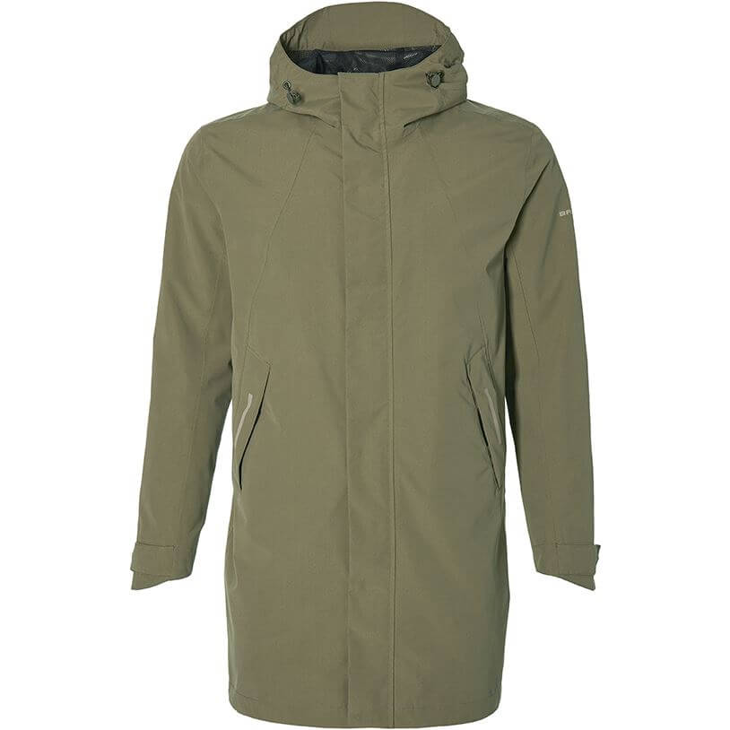Basil Rain Parka Mosse Uomo Verde Oliva XL