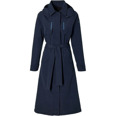 Basil trench coat mosse ladies night blue s