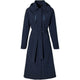 Basil trenchcoat mosse dames night blue xl