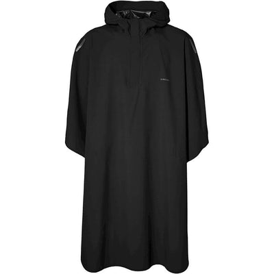 Basil poncho hoga unisex negro azabache talla única