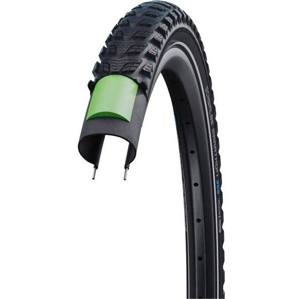 Schwalbe Marathon 365 Greenguard 28 x 1.40 37-622 mm - Negro con reflejo