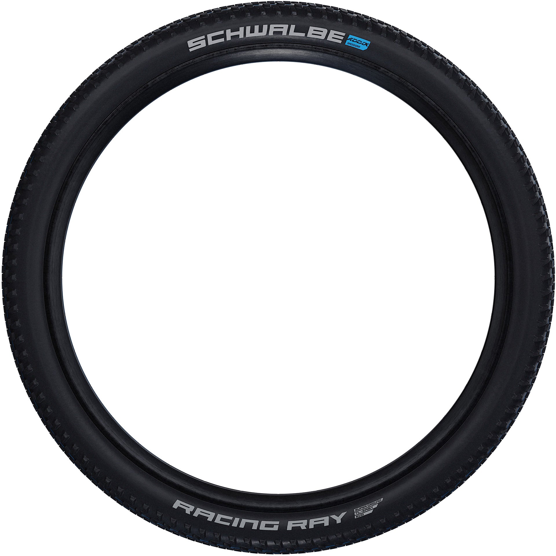 Banda plegable Schwalbe Racing Ray Super Ground 29 x 2.35 60-622 mm - Negro