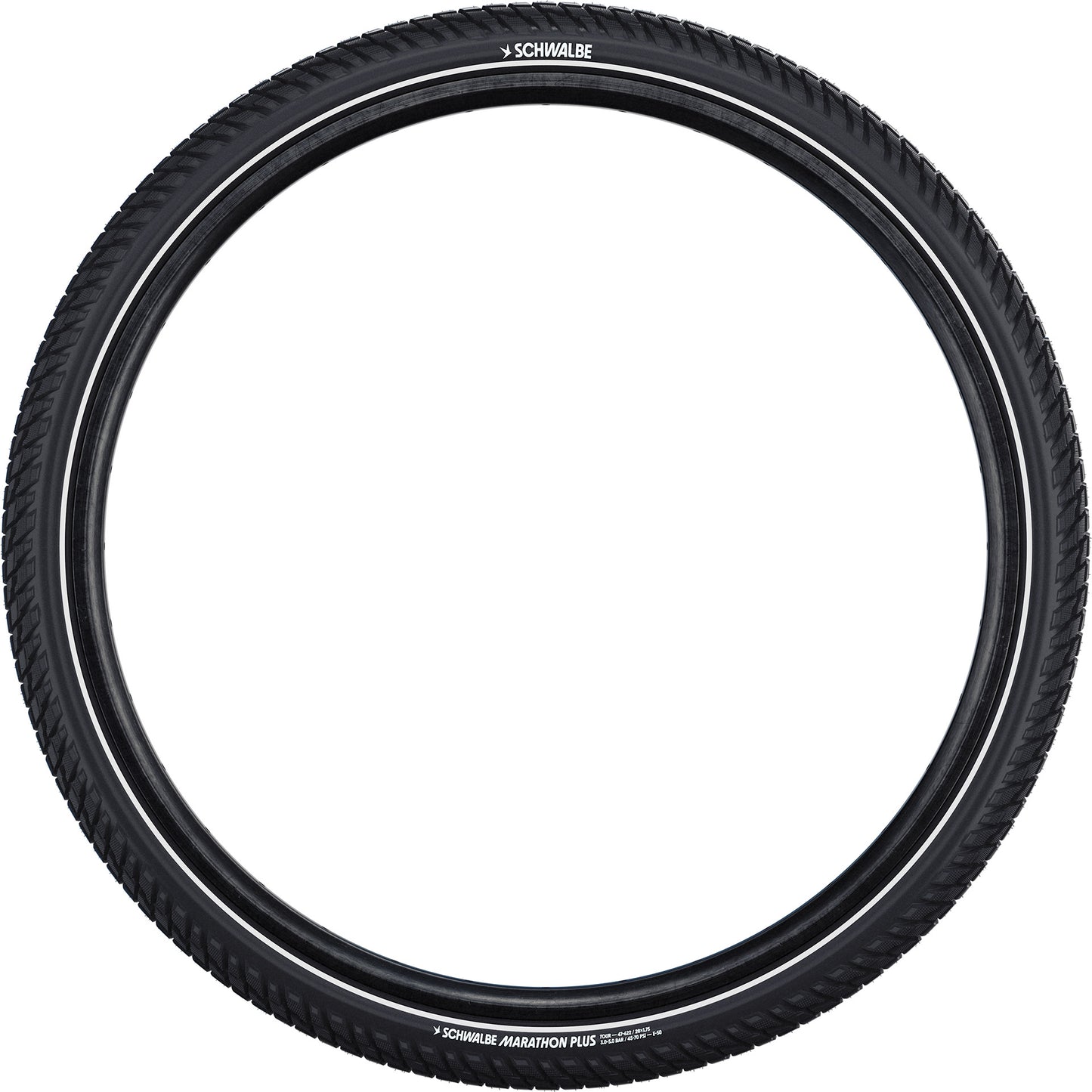 Schwalbe cubierta marathon plus tour perf 55-584 +r negro