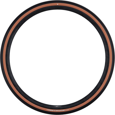 Neumático Schwalbe 40-622 g-one todoterreno negro marrón plegable TLR gravel