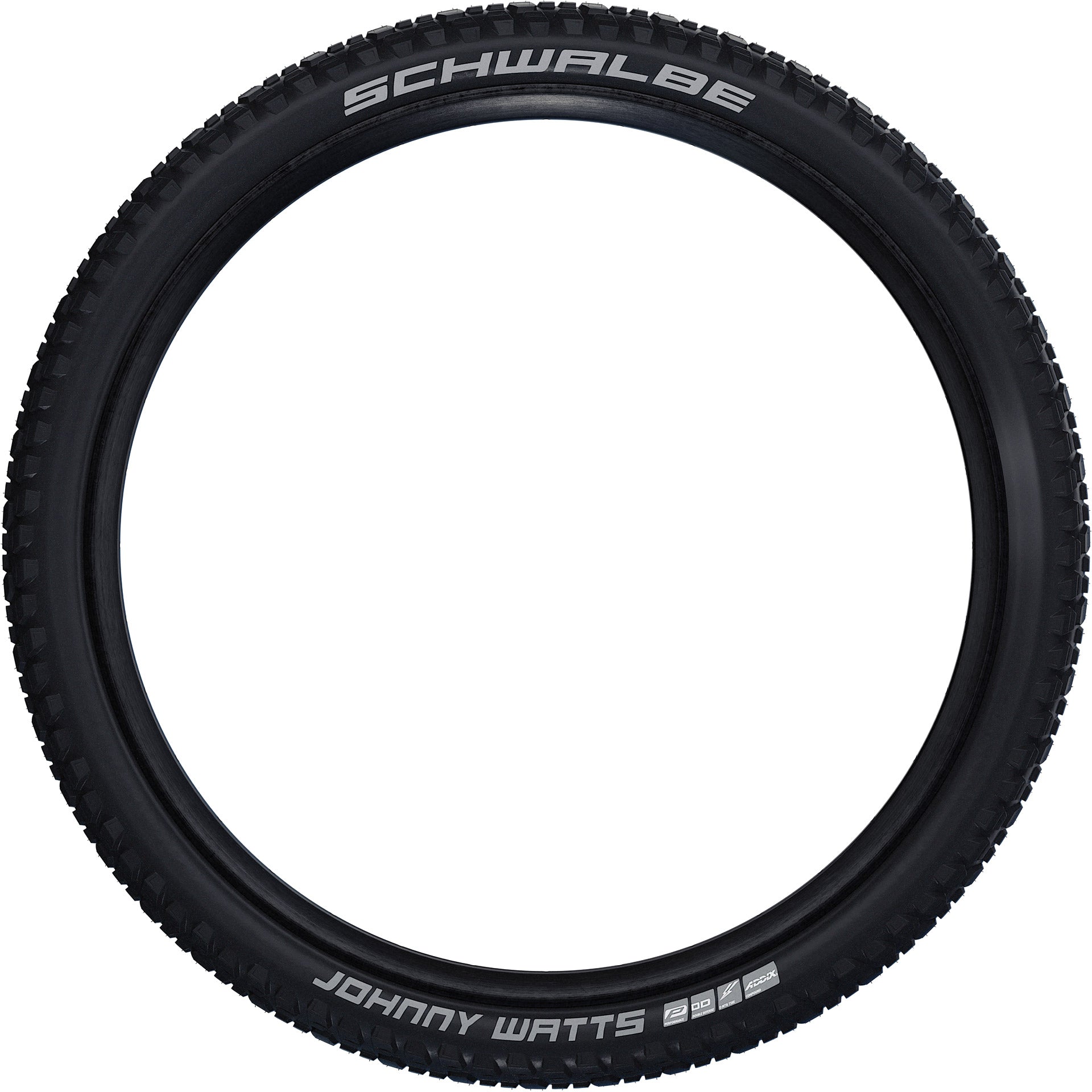 Band pieghevole Schwalbe Johnny Watts DD Raceguard 29 x 2,35 60-622 mm - nero