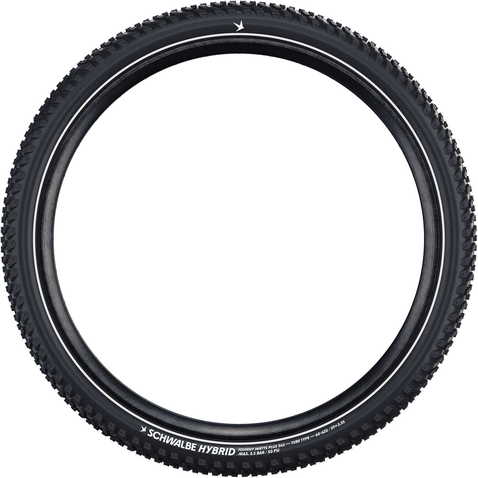 Neumático Schwalbe 27,5 híbrido johnny watts plus 365