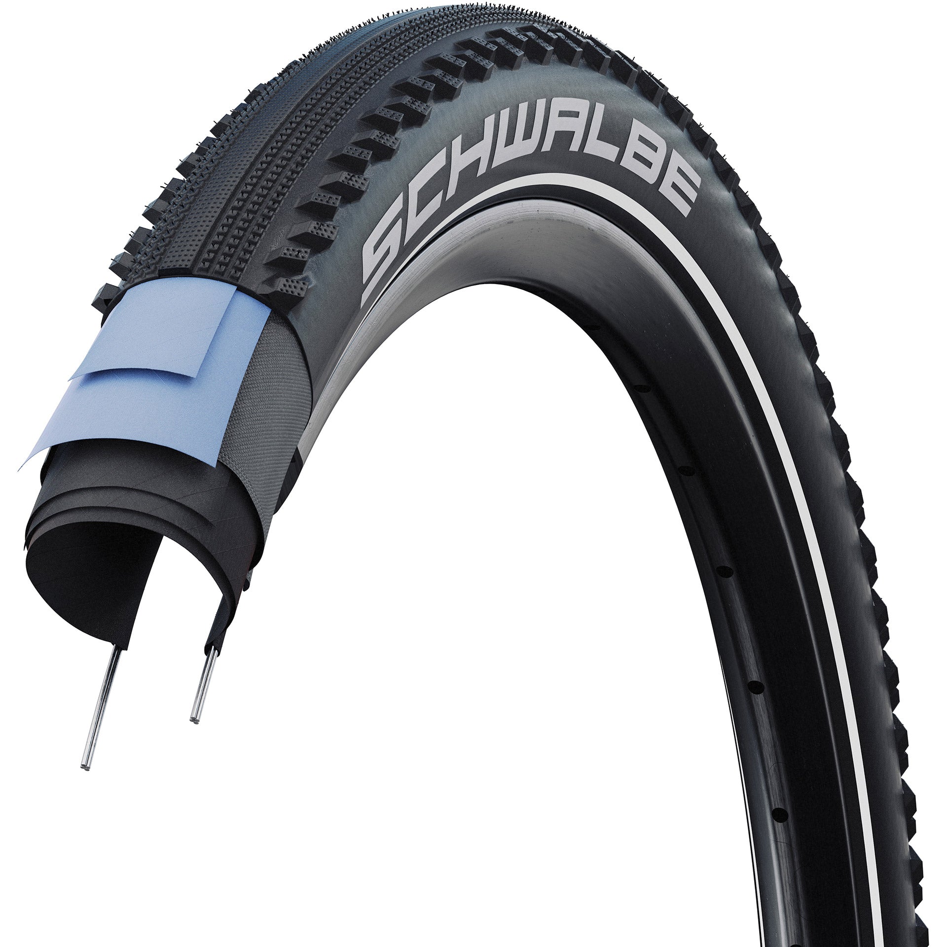 Schwalbe cubierta motion huracán 62-584 +r negro