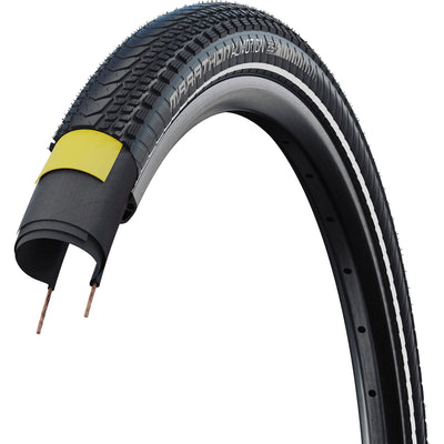 Schwalbe marathon almotion - folding - addix - v-guard - 27.5x2.15 - black + reflex