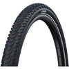 Schwalbe marathon mondial pro - plegable - addix - v-guard - 27,5x2,40 - negro + reflex