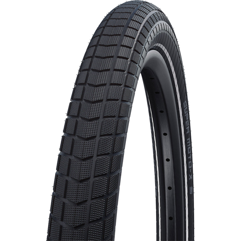 Schwalbe super moto-x - cableado - addix - dd - raceguard - 20x2.80 - negro + reflex