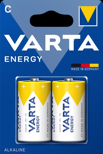 Varta Battery LR14 Energía Alkaline Mapa A 2